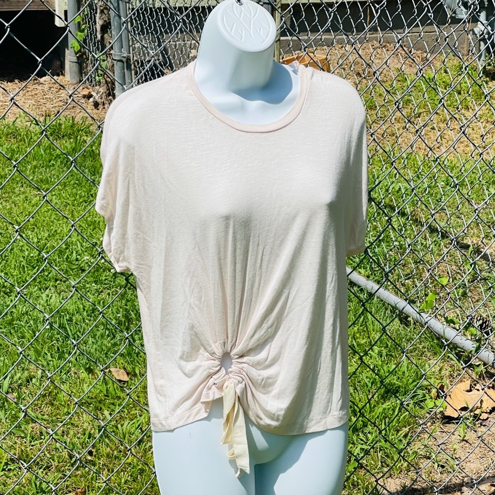 Women’s Tie Front Tee by Love & Piece Collective